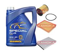 KAMOKA Controllo Set MANNOL Special Plus 10W-30 5L Per Opel Zafira A 1.8 16V