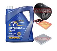 KAMOKA Controllo Set MANNOL Special Plus 10W-30 5L Per VW Polo 1.4 16V Seat