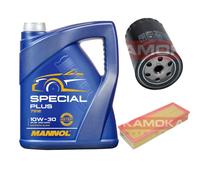 Kamoka Controllo Set mannol Special Plus 10W-30 5L per VW Polo Variant 1.9