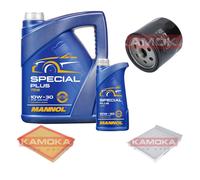 Kamoka Controllo Set mannol Special Plus 10W-30 6L per Opel Zafira a Presa 1.8