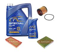 KAMOKA Controllo Set MANNOL Special Plus 10W-30 6L Per VW Polo 1.4 FSI