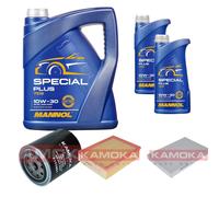 Kamoka Controllo Set mannol Special Plus 10W-30 7L per . Audi A4 Cabriolet