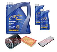 KAMOKA Controllo Set MANNOL Special Plus 10W-30 7L Per Audi Cabriolet 2.6