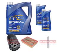 Kamoka Controllo Set mannol Special Plus 10W-30 7L per Il VW Sharan 1.9