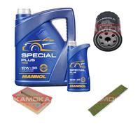 KAMOKA Controllo set MANNOL Speciale Plus 10W-30 6L per VW abdu mrques 1.9 TDI