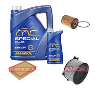 KAMOKA Controllo set MANNOL Speciale Plus 10W-30 6L per VW Transporter IV Bus