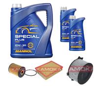 KAMOKA Controllo set MANNOL Speciale Plus 10W-30 7L per VW Transporter IV Bus