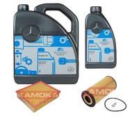 Kamoka Controllo Set MB 229.5 5W-40 6L per Mercedes Sprinter 2-T Bus 212 Doppie