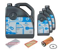 KAMOKA Controllo Set MB 229.5 5W-40 8L Per Mercedes-Benz A-Klasse B-Klasse
