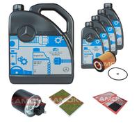 KAMOKA Controllo Set MB 229.5 5W-40 9L Per Mercedes-Benz S-Klasse