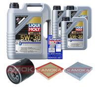 Kamoka Controllo Set Motore Liqui Moly Special Tec 5W-30 8L per Ford Transito Di