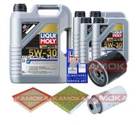 Kamoka Controllo Set Motore Liqui Moly Special Tec 5W-30 9L per Ford Transito