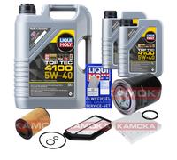 Kamoka Controllo Set Motore Liqui Moly Top Tec 4100 5W-40 7L per Honda Civica