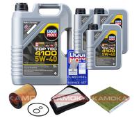 Kamoka Controllo Set Motore Liqui Moly Top Tec 4100 5W-40 8L per Honda Cr-V