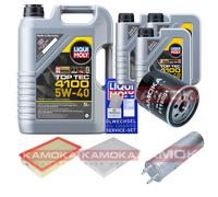 Kamoka Controllo Set Motore Liqui Moly Top Tec 4100 5W-40 8L per VW Multivan