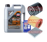 Kamoka Controllo Set Motore Liqui Moly Top Tec 4200 5W-30 5L per Opel Astra K
