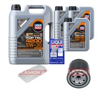 Kamoka Controllo Set Motore Liqui Moly Top Tec 4200 5W-30 8L per Toyota