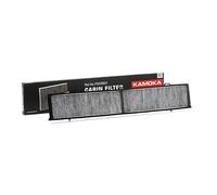 Kamoka Filtro abitacolo F505901 al carbone attivo per BMW Serie 3 Berlina (E90) e 1 Hatchback (E87)