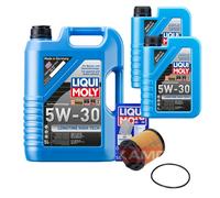 KAMOKA Filtro Olio Liqui Moly 5W-30 Longtime 7L Per Opel Zafira A 2.2 16V