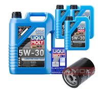 KAMOKA Filtro Olio Liqui Moly 5W-30 Longtime 8L Per Suzuki Jimny Fuoristrada