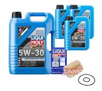 KAMOKA Filtro Olio Liqui Moly 5W-30 Longtime 8L Per Toyota RAV 4 IV 2.2 D 4WD