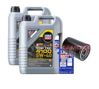 KAMOKA Filtro Olio Liqui Moly Top Tec 4100 5W-40 10L Per Hyundai H-1 Travel