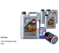 Kamoka Filtro Olio Liqui Moly Top Tec 4200 5W-30 8L per Nissan Patrol TG IV 2.8