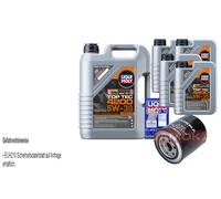 KAMOKA Filtro Olio Liqui Moly Top Tec 4200 5W-30 9L Per Mitsubishi L 200 2.5 TD