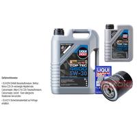 KAMOKA Filtro Olio Liqui Moly Top Tec 4600 5W-30 6L Per Mitsubishi L 200 2.5 TD