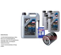 KAMOKA Filtro Olio Liqui Moly Top Tec 4600 5W-30 9L Per Mitsubishi L 200 2.5 TD