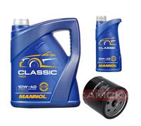 KAMOKA Filtro Olio MANNOL Classic 10W-40 6L Per Ford Transit Kasten 2.5 Di
