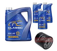 KAMOKA Filtro Olio MANNOL Classic 10W-40 8L per Ford Transit 2.5 Di