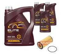 KAMOKA Filtro Olio MANNOL Elite 5W-40 8L per Volvo V70 II 2.4 D5 XC70