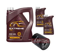 KAMOKA Filtro Olio MANNOL Extreme 5W-40 7L Adatto Per Citroën Jumpy 1.6