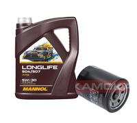 KAMOKA Filtro Olio MANNOL Longlife 5W-30 5L Per Mitsubishi Mirage/Space