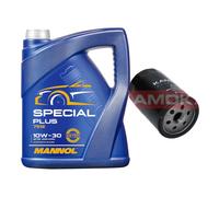 KAMOKA Filtro Olio MANNOL Special Plus 10W-30 5L Per VW Golf IV 1.6 2.0