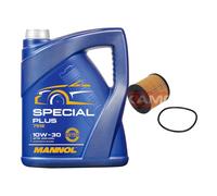 KAMOKA Filtro Olio MANNOL Special Plus 10W-30 5L Per VW Golf V 1.6 FSI 1.4