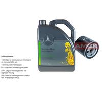 KAMOKA Filtro Olio MB 229.51 5W-30 5L Per Mercedes A-Class CLA Shooting