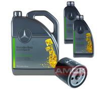 KAMOKA Filtro Olio MB 229.51 5W-30 7L Per Mercedes A-Class CLA Shooting