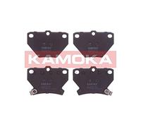 KAMOKA Kit pastiglie freni Posteriore con segnalatore acustico usura JQ101158
