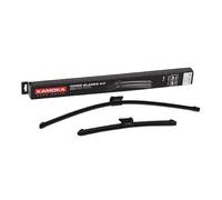 KAMOKA Flat Tergicristalli Kit per FORD KA (RU8) per RENAULT Zoe (BFM)