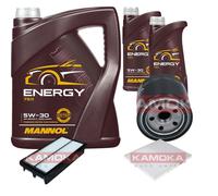 KAMOKA MANNOL Controllo Set 7 L 5W-30 per KIA Carnival/Grand 2.7 V6