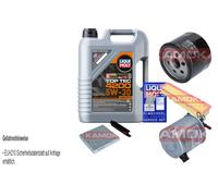 KAMOKA Pacchetto Di Ispezione Liqui Moly Top Tec 4200 5W-30 5L per Dacia Logan