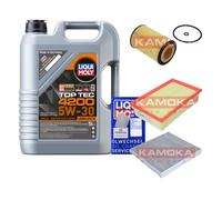 KAMOKA Pacchetto Di Ispezione Liqui Moly Top Tec 4200 5W-30 5L per VW Passat