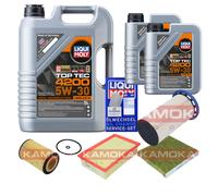 KAMOKA Pacchetto Di Ispezione Liqui Moly Top Tec 4200 5W-30 7L per VW Passat
