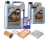 KAMOKA Pacchetto Di Ispezione Liqui Moly Top Tec 4200 5W-30 7L per VW Passat