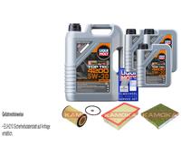 KAMOKA Pacchetto Di Ispezione Liqui Moly Top Tec 4200 5W-30 8L per VW Passat