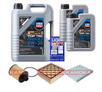 KAMOKA Pacchetto Di Ispezione Liqui Moly Top Tec 4600 5W-30 7L per Opel Meriva B