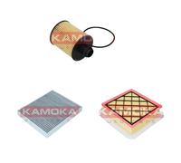 KAMOKA Pacchetto Ispezione Set-filtri per Opel Meriva B Mpv 1.3 CDTi