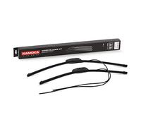 KAMOKA Tergicristalli Coppia Spazzole Spazzole Anteriore | Lunghezza 1: 650mm | Lunghezza 2: 550mm 27E30